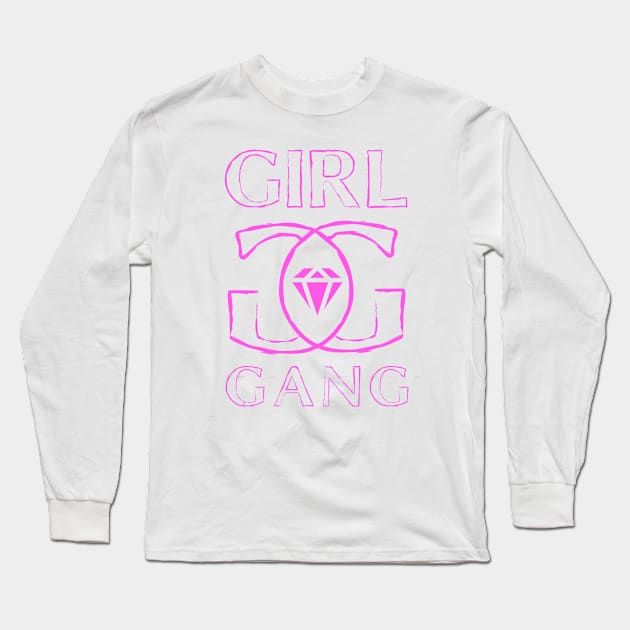 gang green clothing brand Long Sleeve T-Shirt by Riskystyles